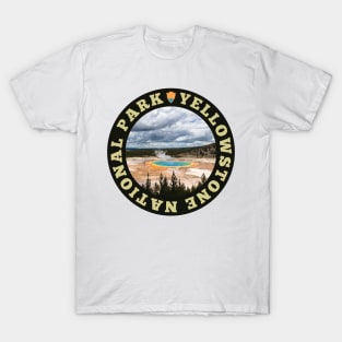 Yellowstone National Park circle T-Shirt